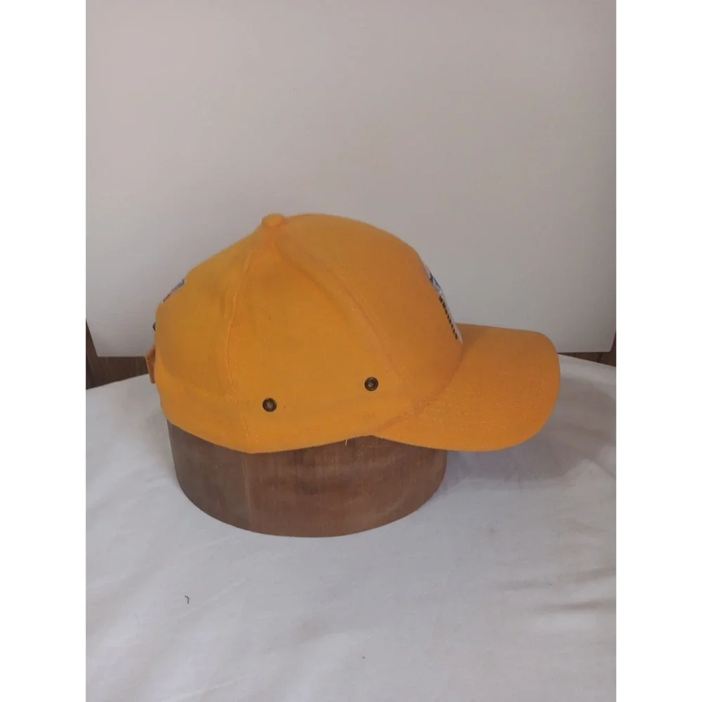 Pittsburgh Steelers Cap Hat‎ Pro Line Logo Athletics Yellow Strap Back Hook Loop